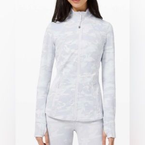 Lululemon Define Jacket White Camo